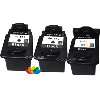 Kompatible canon 510 511 PIXMA MP240 MP250 MP270 MP280 MP480 MP490 MX320 MX350 printer