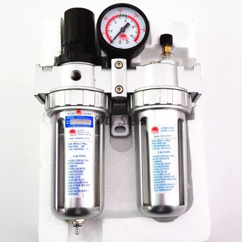 Kompressor Olie Smører Vand Fælde Filter, Regulator Med Mount SFC-200