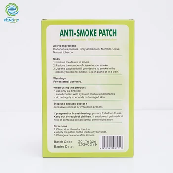 KONGDY Mærke Anti Røg Patch 30 Stykker/Max Rygestop Pad Naturlige Plantestoffer Stoppe med at Ryge Patch Sundhed Terapi