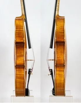 Kopi Guarnieri 'del Gesu' Violin #182 Professionel Violin musikinstrumenter+Tilfælde, Bue,Harpiks,Gratis Forsendelse!Aubert Bro!