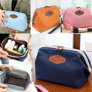 Korea Mini Oplagring Taske Til Rejse Praktiske Makeup Organizer Taske Holder Kosmetisk Pose Tasker 4 Farver, Størrelse 16x12cm