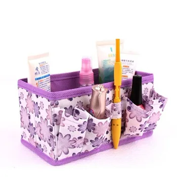 Kosmetiske opbevaringsboks folde Multifunktionelle opbevaringspose Søde Box Beholder Gratis Fragt Nye butik red popularitet