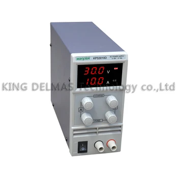 KPS-3010D Mini-Justerbare Digitale DC strømforsyning ,0~30V 0~10A ,110V-220V Skift Strømforsyning 0,1 V/0.01 En FOr USA/EU/AU-Stik