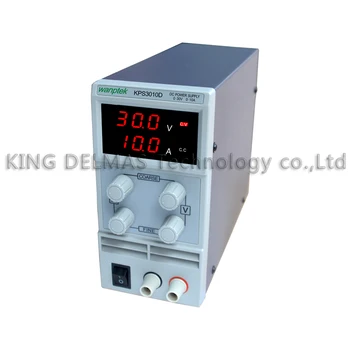 KPS-3010D Mini-Justerbare Digitale DC strømforsyning ,0~30V 0~10A ,110V-220V Skift Strømforsyning 0,1 V/0.01 En FOr USA/EU/AU-Stik