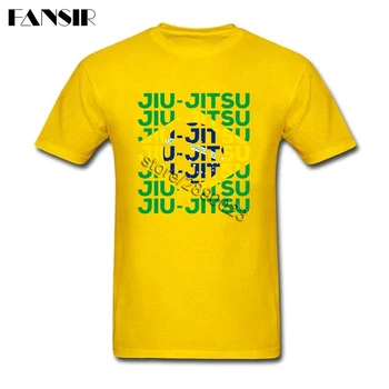 Kreative Brazilian Jiu Jitsu BJJ T-Shirt Mænd Hvid kortærmet Custom Mænd Tshirt Mærke-tøj Stor Størrelse