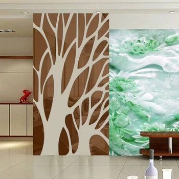 Kreative Mønster Væg Kunst Dekorative 3D- Akryl Spejl Wall Stickers Stue, Soveværelse Plakat Home Decor Room Dekoration