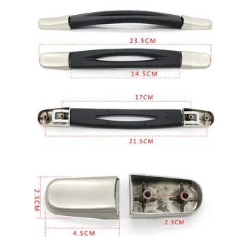 Kuffert Bagage Sagen B020 Håndtere 15cm Spare Strap Fleksible Greb til Udskiftning