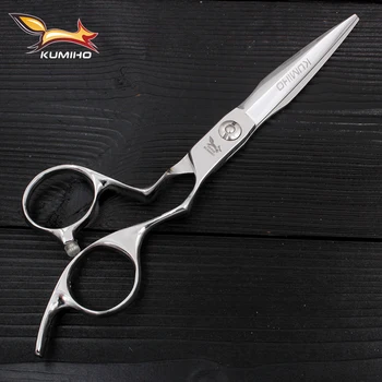 KUMIHO professionelle frisør sakse med sværd, kniv saks frisør-6 tommer frisør sakse Japan hår skære saks gratis fragt