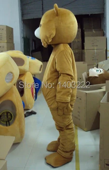 Kvalitet og Bære mascot pedobear voksen størrelse maskot kostume spille gratis fragt