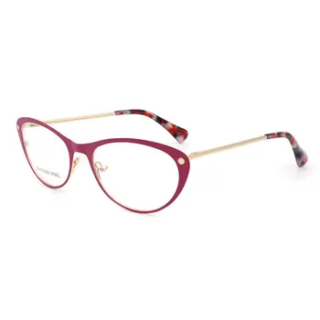 Kvinder Cat Eye Rustfrit Stål Af Høj Kvalitet Kvinde Briller Optisk Mode Kvindelige Briller Recept Briller Frame Briller
