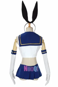 Kvinder Kantai Samling Shimakaze Sailor Uniform Cosplay Kostume Kjole Outfit