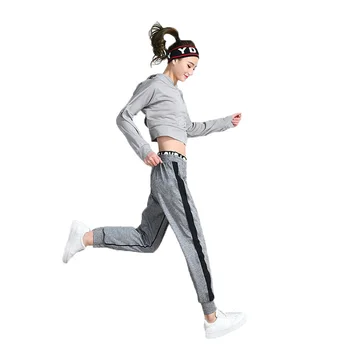 Kvinder Løs Yoga Bukser Løbebukser, Elastisk Talje Sports Bukser For At Køre Fitnesscenter Elastisk Sweatpants Strække Bløde Trænings Bukser