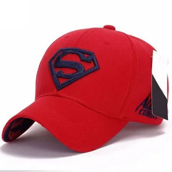 Kvinder Mænd Superman Trykt Bomuld Justerbar Unisex Cool Baseball Caps Hatte Høj kvalitet Hot Salg