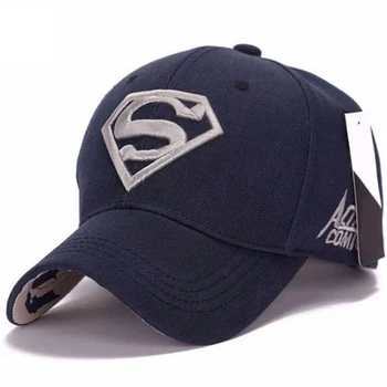 Kvinder Mænd Superman Trykt Bomuld Justerbar Unisex Cool Baseball Caps Hatte Høj kvalitet Hot Salg