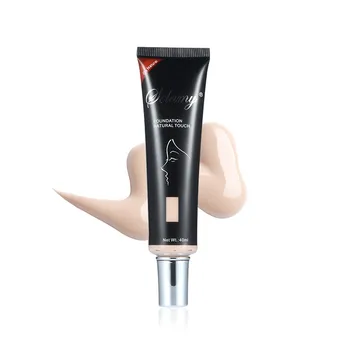 Kvinder Professionelle Base Flydende Foundation BB Cream Oil-control Makeup Kridtning Nude Fugtgivende Concealer Facial Primer 40 ml