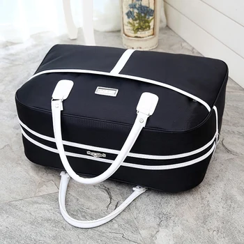 Kvinder rejsetasker 2018 Nye Mode Oxford Vandtæt Stor Kapacitet Bagage mulepose Casual rejsetasker 52*34*22cm X117