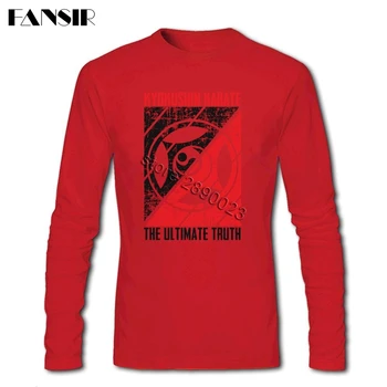 Kyokushin Karate Den Ultimative Sandhed Nye Designe T-shirts for Herre O-hals Lange Ærmer Bomuld Mænd t-Shirt XXXL