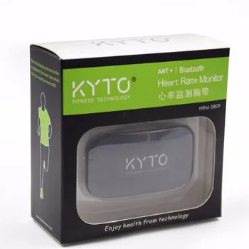 KYTO pulsmåler brystbælte Bluetooth 4.0 ANT Trænings-og Sensor er Kompatibel Bælte Wahoo Polar Garmin Tilsluttet Offentlig Band