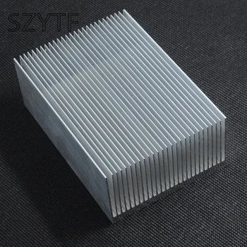Køleplade 100*69*36MM (sølv) af høj kvalitet, ultra-tykke aluminium radiator