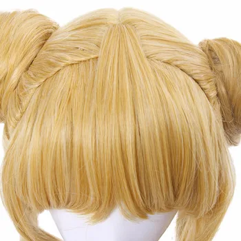L-e-mail paryk Helt Nye Sailor Moon Cosplay Parykker Lange Blonde Parykker varmeandig Syntetisk Hår Perucas Cosplay Paryk