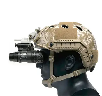 L4G24 OPS skelet letvægts aluminium taktiske hjelm night vision NVG Mount tørrede blæksprutter