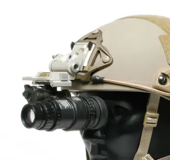 L4G24 OPS skelet letvægts aluminium taktiske hjelm night vision NVG Mount tørrede blæksprutter