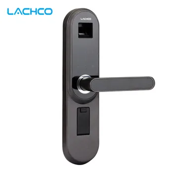 LACHCO Biometriske Elektronisk dørlås Smart Fingeraftryk, Kode, Indtast Touch Skærm Digital Password Lock L17013MB