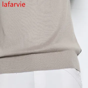 LAFARVIE LAVESTE PRIS Kvinder Mode Outwear Pullover Strik, Cashmere Sweater i Høj Kvalitet, Nyt Design, Rene Farver Gratis Fragt