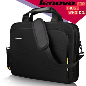 Laptop Skulder Taske Kvinder Mænd Notebook Ærme Messenger Taske, Rejsetaske Bære Poser til Lenovo Laptop Taske Sort 14