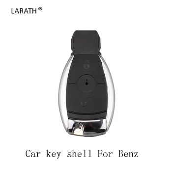 LARATH 2Buttons Med Kniv Fjernbetjening Nøgle etui Fob For MERCEDES -Benz MB CL SLk CLK, C E S Klasse nøgle shell