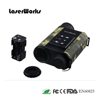 Laserworks LRNV009 500m Laser Range Finder 200meter Infrarød Night Vision Camouflage 6X32