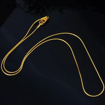 LASPERAL Guld Farve Rustfrit Stål Kæde Bambus Kæde DIY Smykker at Gøre Materiale 50.4 cm Tilbehør Til Smykker