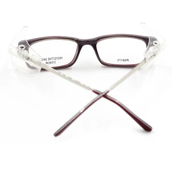 Laura Fe Fashion Kvinder Mænd Beskyttelsesbriller Acetat Rustfrit Stål Patchwork Sikkerhed Briller Ramme