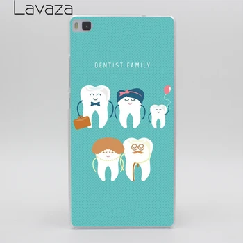 Lavaza Dental Definitioner Hårdt Telefonen Sagen for Huawei P10 P9 Plus P8 Lite Mini 2016 2017 P7 P6 Mate 10 Lite Pro Cover
