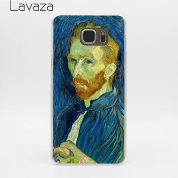 Lavaza Van Gogh Tardis Hard Case til Samsung Galaxy S3 S4 S5 & Mini S6 S7 Kant S6 S8 S9 Kant Plus
