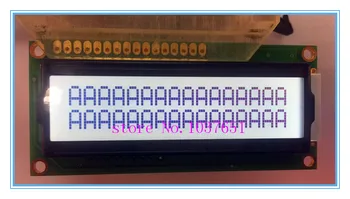LCD1602 FSTN skærm modul hvid baggrundsbelysning og sort brev HD44780 ST7066 SPLC780D