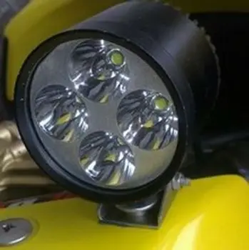 LDDCZENGHUITEC 40w 4400lm 4*u2 cree chip vandtæt Led runde motorcykel led forlygte motorcykel spotlights