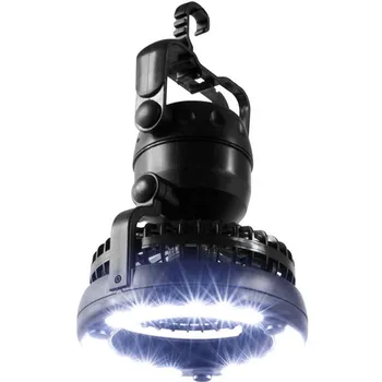 LED Camping Fan Lys Forlygte Hængende Telt Lanterne Nat Lys for Vandreture, Fiskeri, Cykel-Mountain-LED-Lampe til Udendørs Værktøj AA
