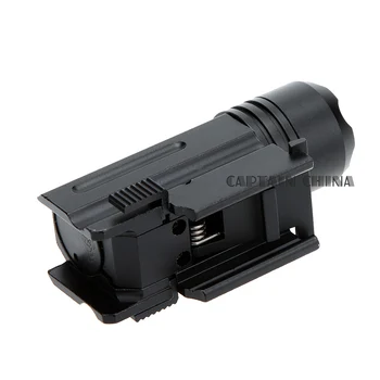 LED Haglgevær, Riffel Glock Pistol Flash Lys Taktisk Lommelygte Lommelygte med Udgivelsen 20mm holder til Pistol Airsoft