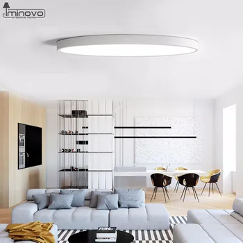 LED Loft Lys, Moderne Lampe Stue Belysning Fastholdelsesanordningen Soveværelse, Køkken Surface Mount Flush Panel Fjernbetjening