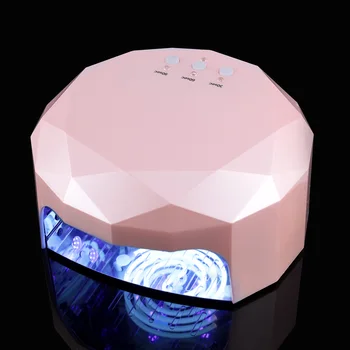 LED Nail Lampe Søm Tørretumbler Diamant Formet 48W Lang LIife LED CCFL Hærdning Søm Værktøjer til UV Gel Negle Polish Art-Værktøjer