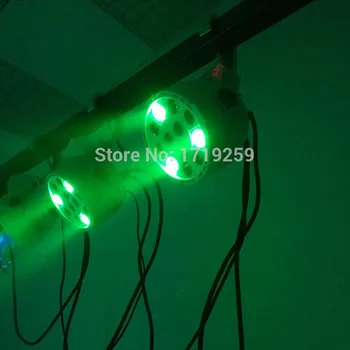 LED Par 12x3W RGBW LED-Lys Fase Par Lys Med DMX512 for disco DJ projektor maskine Fest Dekoration