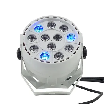 LED Par 12x3W RGBW LED-Lys Fase Par Lys Med DMX512 for disco DJ projektor maskine Fest Dekoration