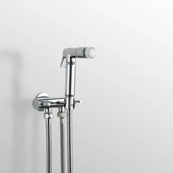 LED-Sprøjte Brusebad MESSING sprøjtepistol Brusebad håndbruser Bidet Med bruserslange