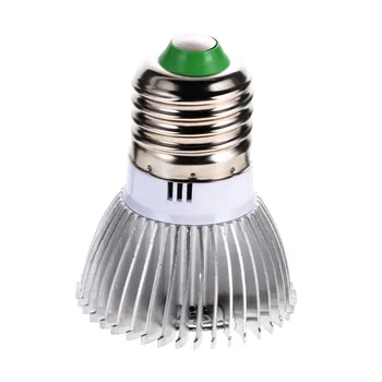 LED vækst Lys, Full Spectrum Led Plante Lampe 28W E27 AC85-265V 15Red+7Blue+4White+1UV+1IR Indendørs Drivhus Hydroponics Vokse Boks