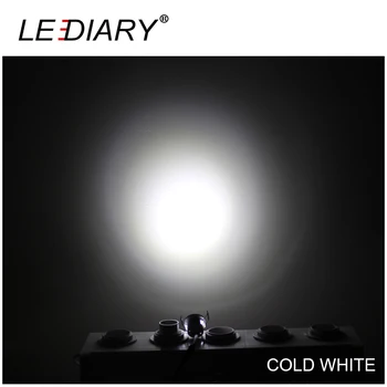 LEDIARY 10STK/Masse Hvid Mini LED Downlight Under Kabinet Spot Lys 1.5 W for Smykker Vise Forsænket Loft Lampe 90-260v