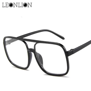 LeonLion 2018 Ramme Square Kvinder Vintage Solbriller Brand Designer Klassisk Udendørs Sol Briller UV400 Briller Masculino