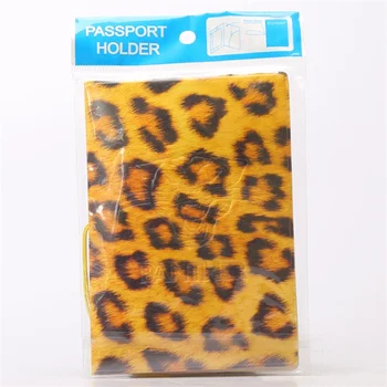 Leopard Korn Pas Dække For Kvinder Passport Indehaveren Tyk PVC Læder Passport Taske til at Rejse 10*14CM Pas Tilfælde Tegnebøger