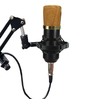 LEORY BM 700 Kondensator Mikrofon Professionel Karaoke Mikrofoner, Mikrofon Med Shock Mount For PC KTV Sang Studie-Indspilning