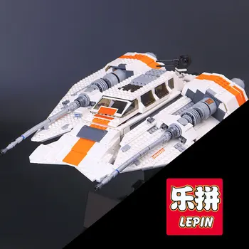 Lepin 05084 Star-Serien Krig 1457Pcs Den Snowspeeder Sæt Børn byggesten Mursten Legetøj Model Gaver 10129